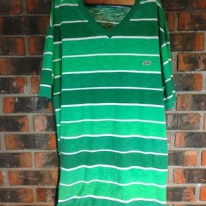 Mens Echo Unltd Stripped T-shirt